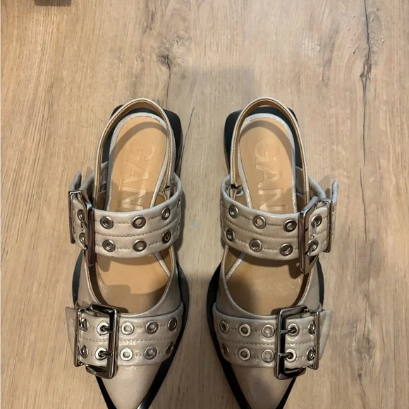 Ganni flats size 35 - Picture 2 of 3